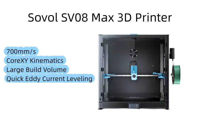 Sovol SV08 Max High-Speed Printing and Precision Unveiled