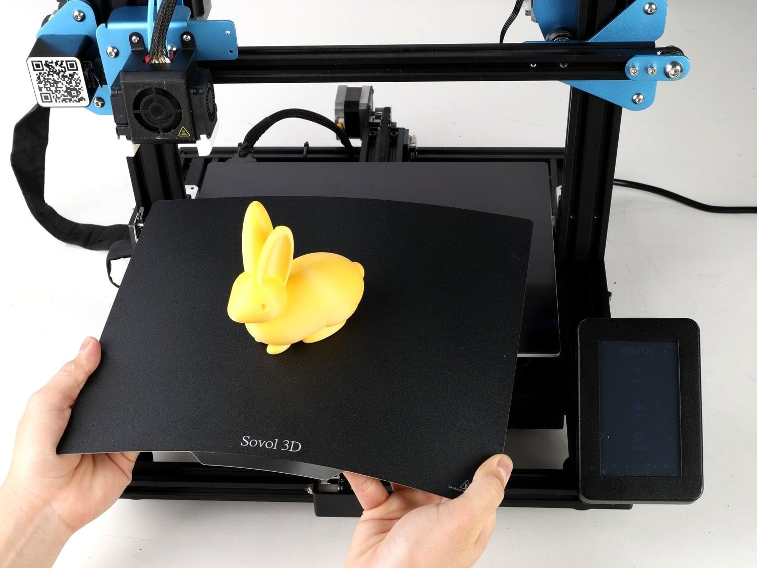 The Installation Guide of Sovol Upgrade Magnetic Flexible Plate - SOVOL