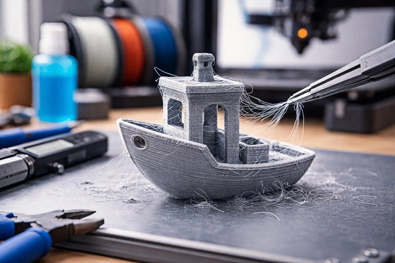 How to Stop Stringing in 3D Printing with Simple Retraction Tweaks