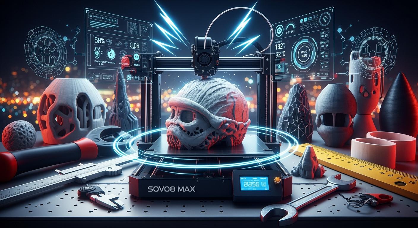 Sovol SV08 Max Delivers Speed and Size in One Package