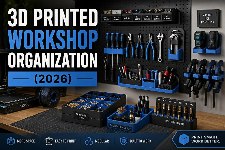 3D Printed Workshop Organization (2026)