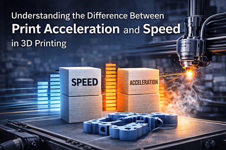 Understanding the Difference Between Print Acceleration and Speed in 3D Printing