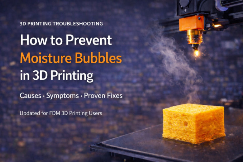 How to Prevent Moisture Bubbles in 3D Printing