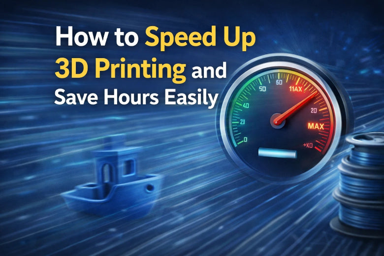 How to speed up 3D printing and save hours easily