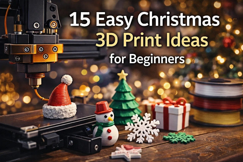15 Easy Christmas 3D Print Ideas for Beginners