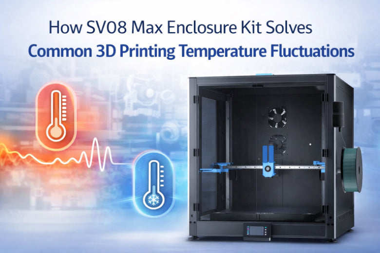 How SV08 Max Enclosure Kit Solves Common 3D Printing Temperature Fluctuations