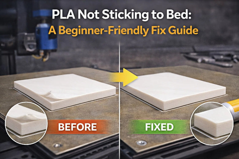 PLA Not Sticking to Bed? Fix First-Layer Adhesion Fast