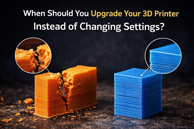When Should You Upgrade Your 3D Printer Instead of Changing Settings?
