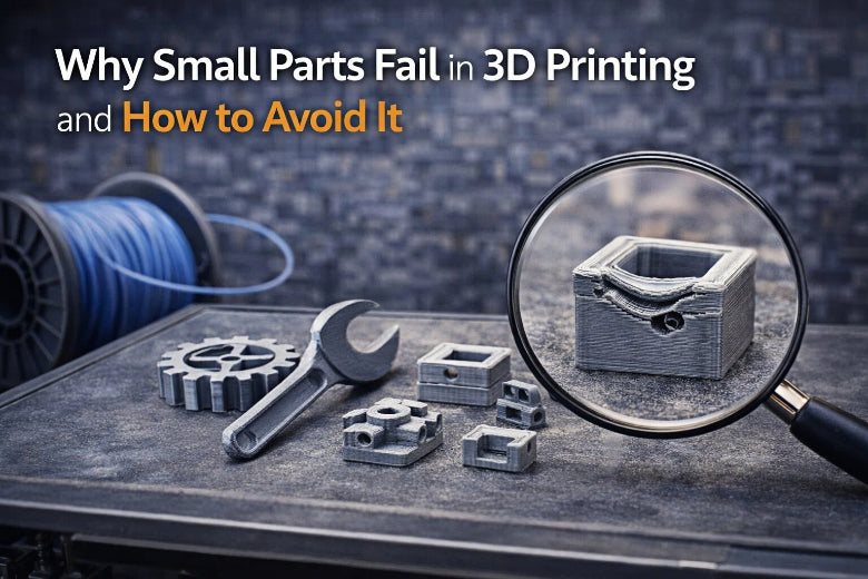Why Small Parts Fail in 3D Printing and Easy Fixes