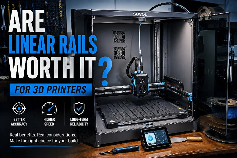 Are linear rails worth it for 3D printers?