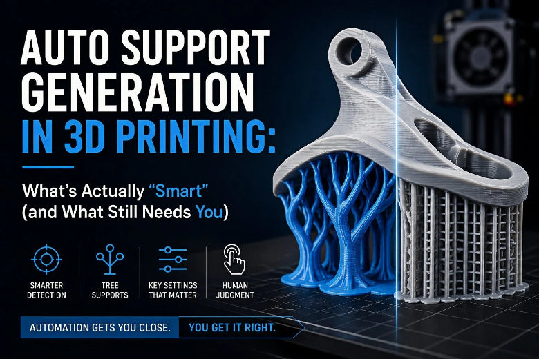 Auto Support Generation in 3D Printing: What’s Actually “Smart” (and What Still Needs You)