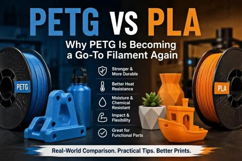 PETG vs PLA: Why PETG Is Becoming a Go-To Filament Again