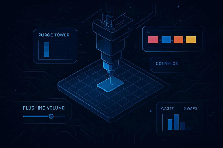 Reduce Filament Waste Multi Color 3D Printing: 9 Practical Moves