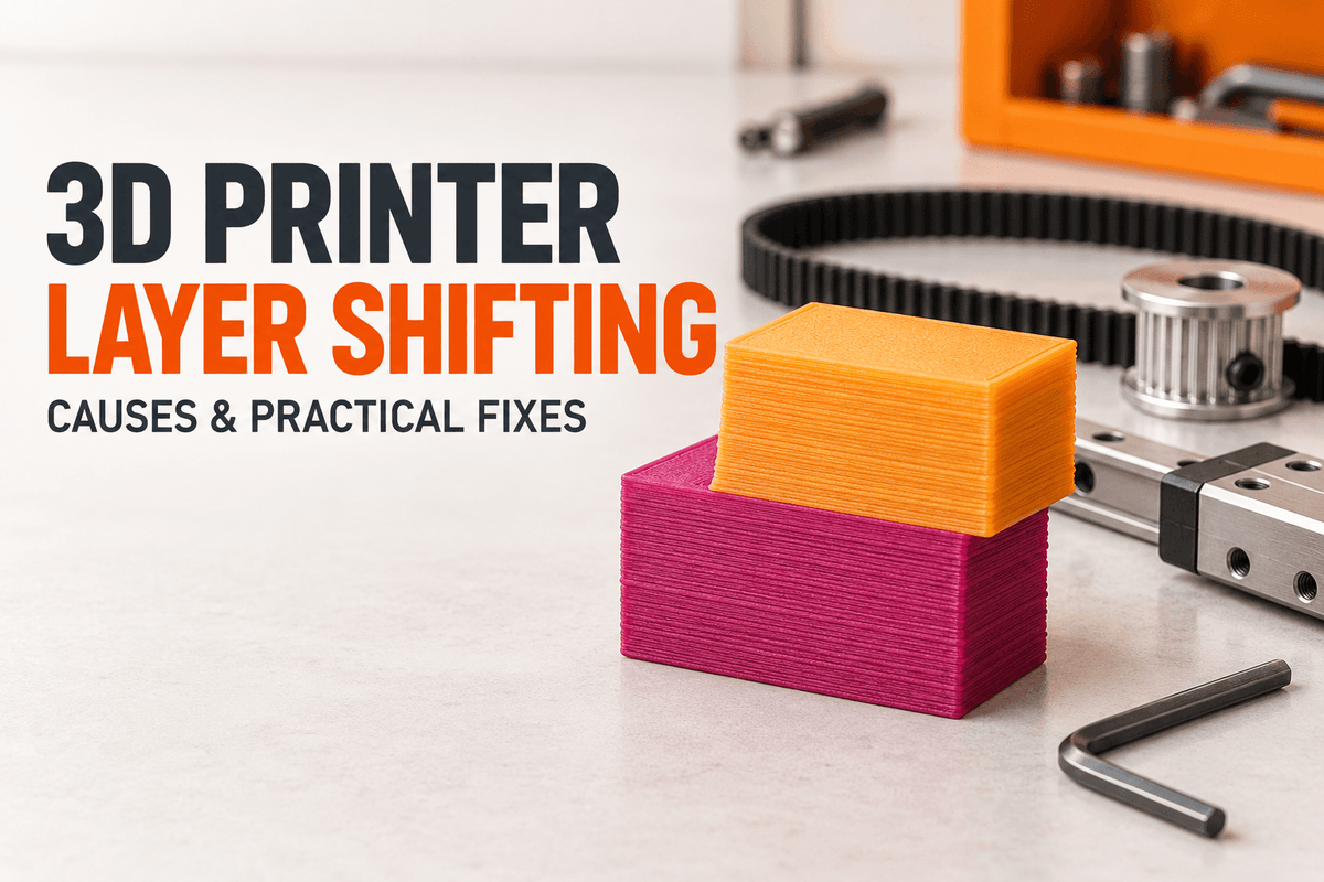 3D Printer Layer Shifting: Causes, Prevention, and Practical Fixes