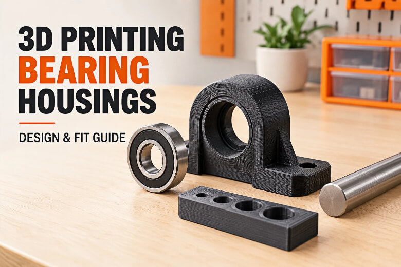 3D Printing Bearing Housings: How to Design and Fit Bearings in FDM Parts