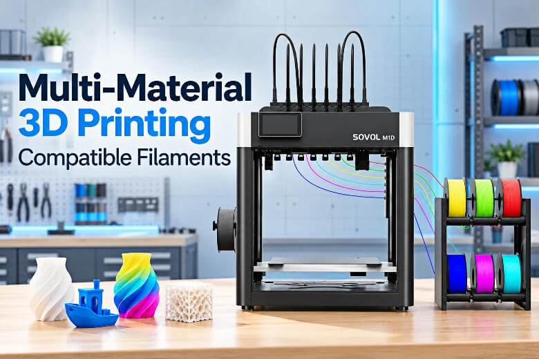 Multi-Material 3D Printing: How to Choose Compatible Filaments