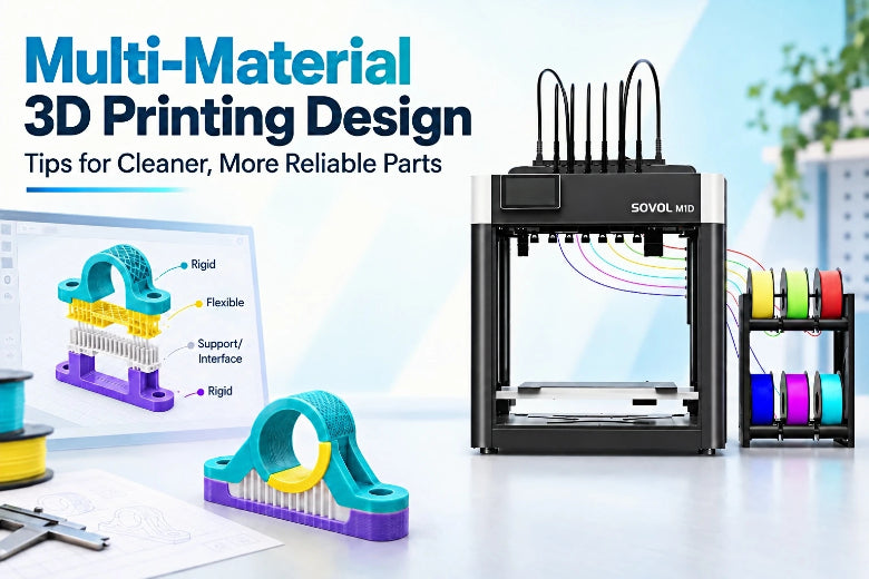 Multi-Material 3D Printing Design: Tips for Cleaner, More Reliable Parts