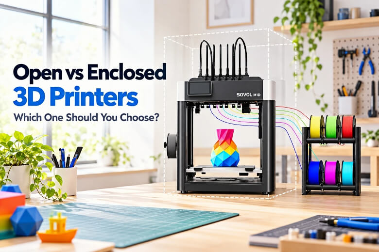 Open vs Enclosed 3D Printer: Which One Should You Choose?