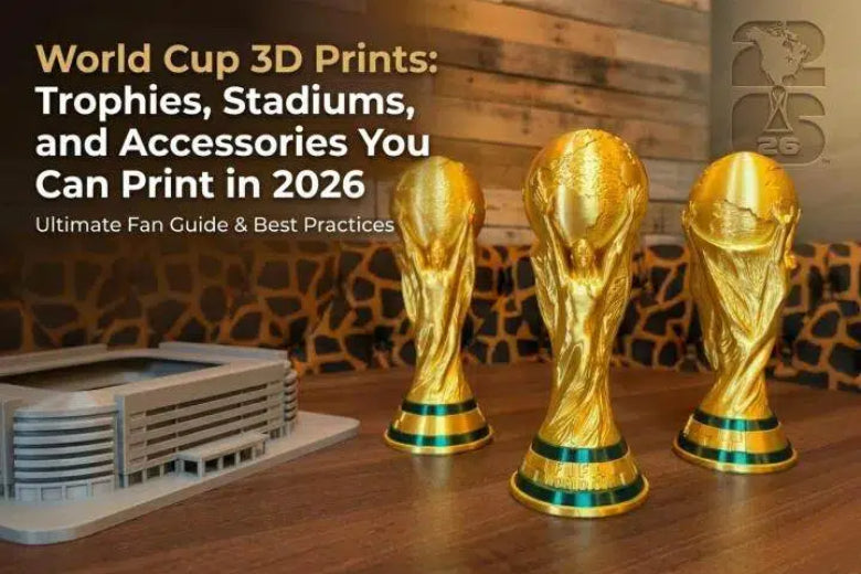 World Cup 3D Prints: Trophies, Stadiums, and Accessories You Can Print in 2026