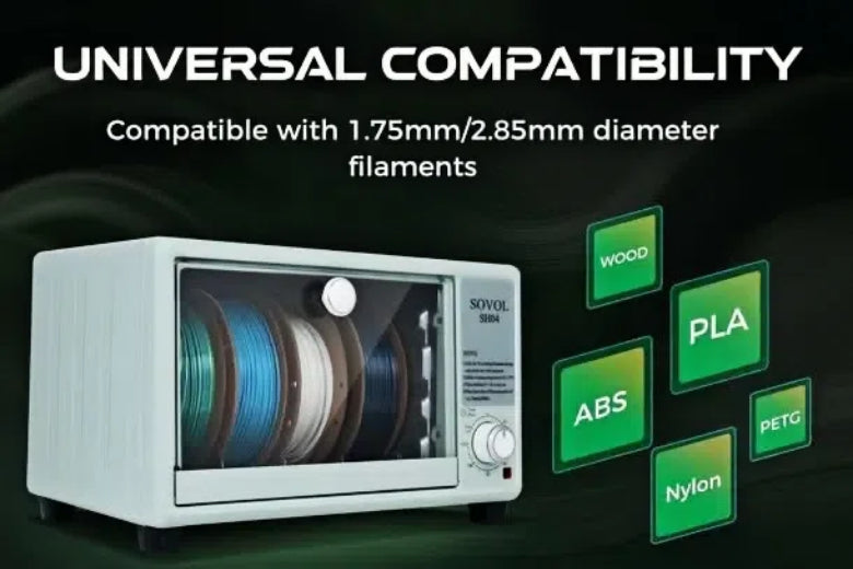 How the SH04 Filament Dryer Solves 3D Printing Moisture Issues