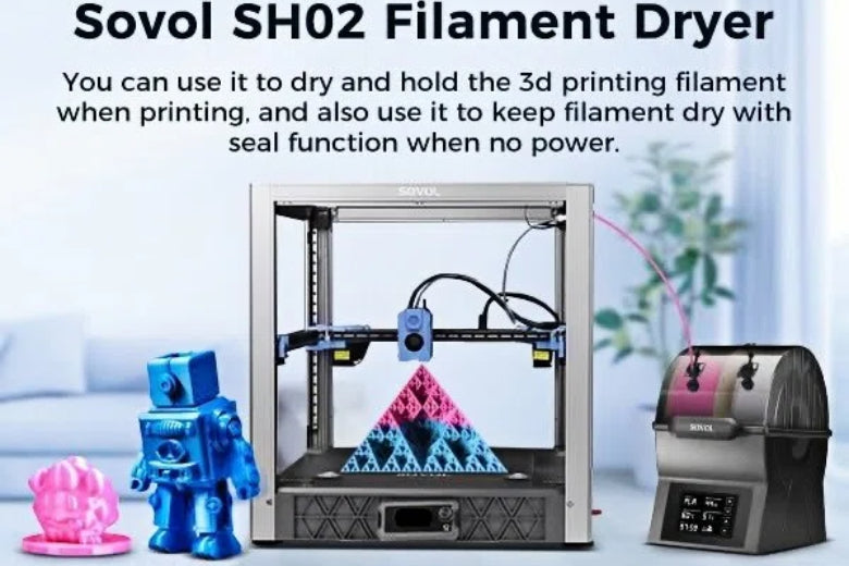 Stop Stringing and Bubbles with the Sovol SH02 Filament Dryer