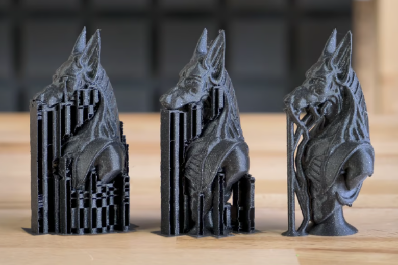 Disadvantages of 3D printing models with supports