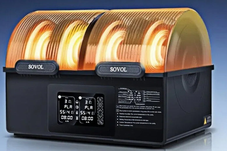 Avoiding 3D Printing Failures Caused by Wet Filament with the SH03 Filament Dryer