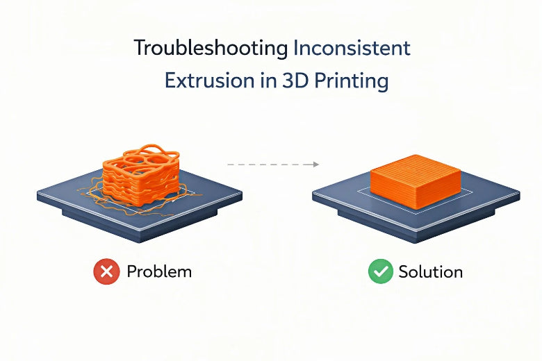How to Fix Inconsistent Extrusion in 3D Printing