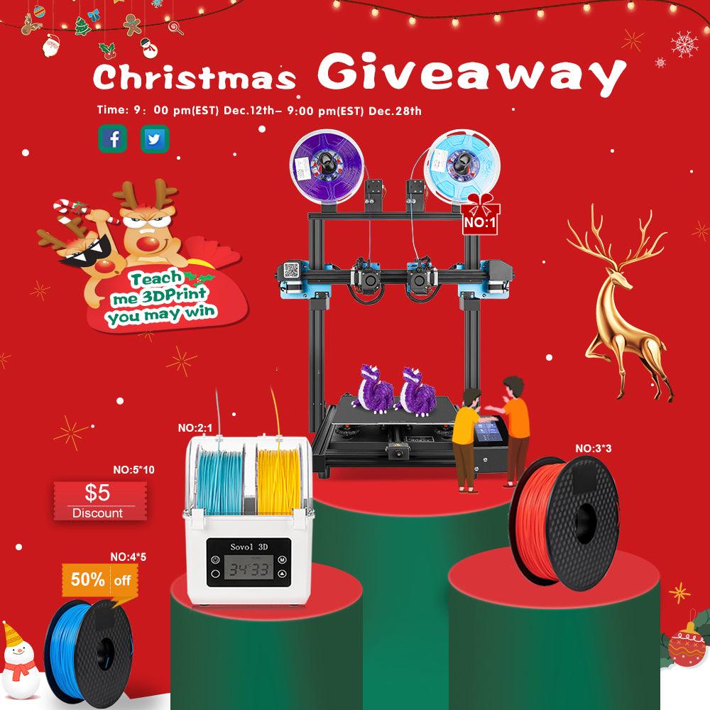 Sovol Christmas Giveaway 2021 - SOVOL