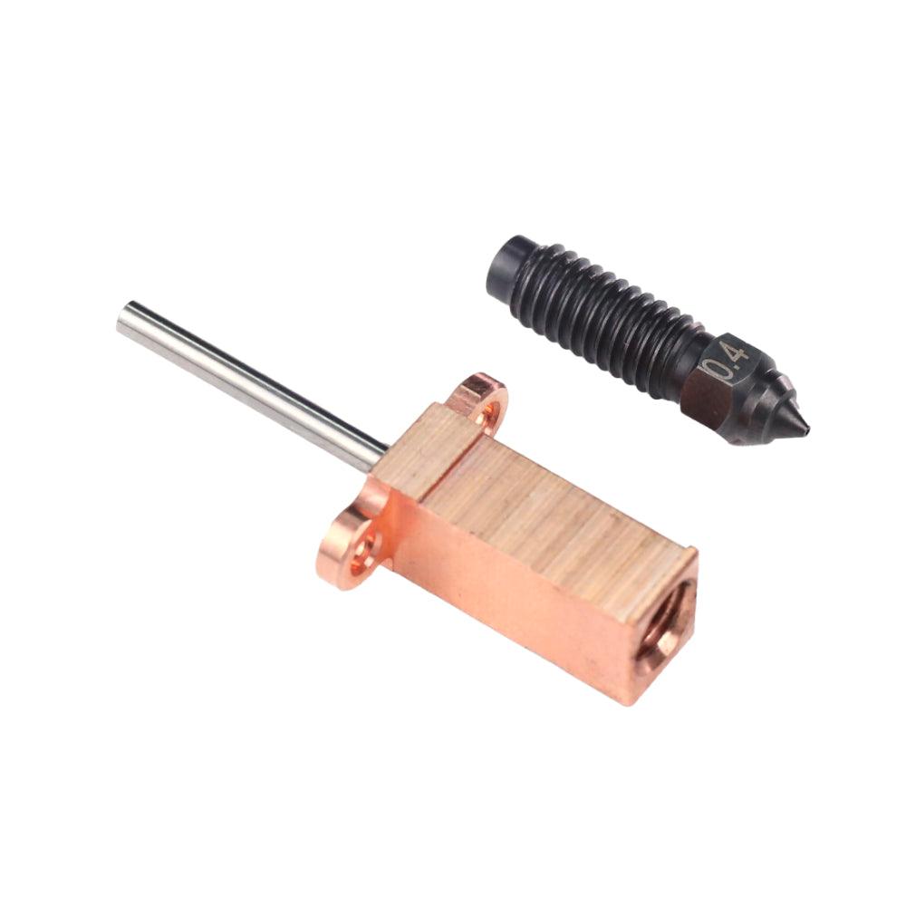 2Pcs 0.4mm Hardened Steel Nozzle Kit
