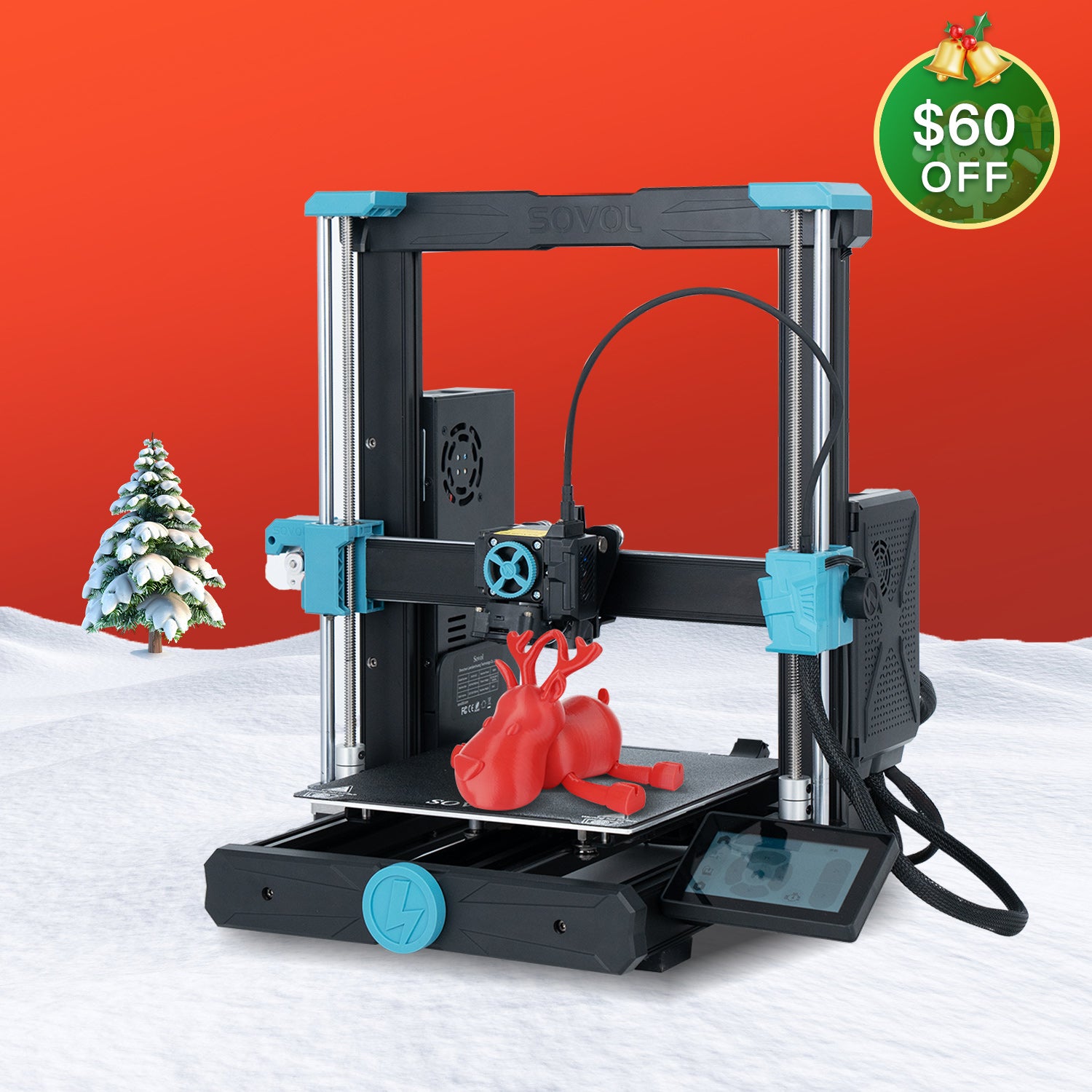 Sovol SV06 ACE High Speed Auto Leveling 3D Printer