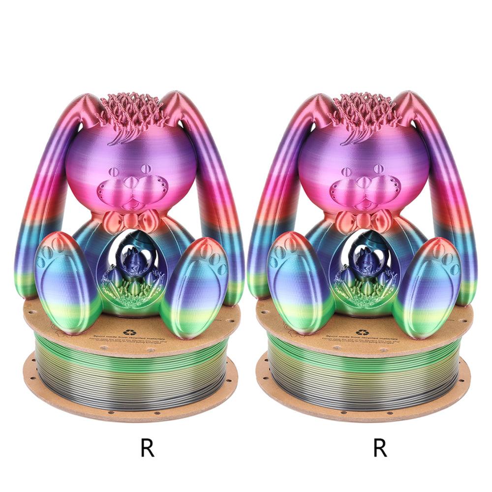 Rainbow Combined-2KG Sovol Silk PLA 3D Printing Filament