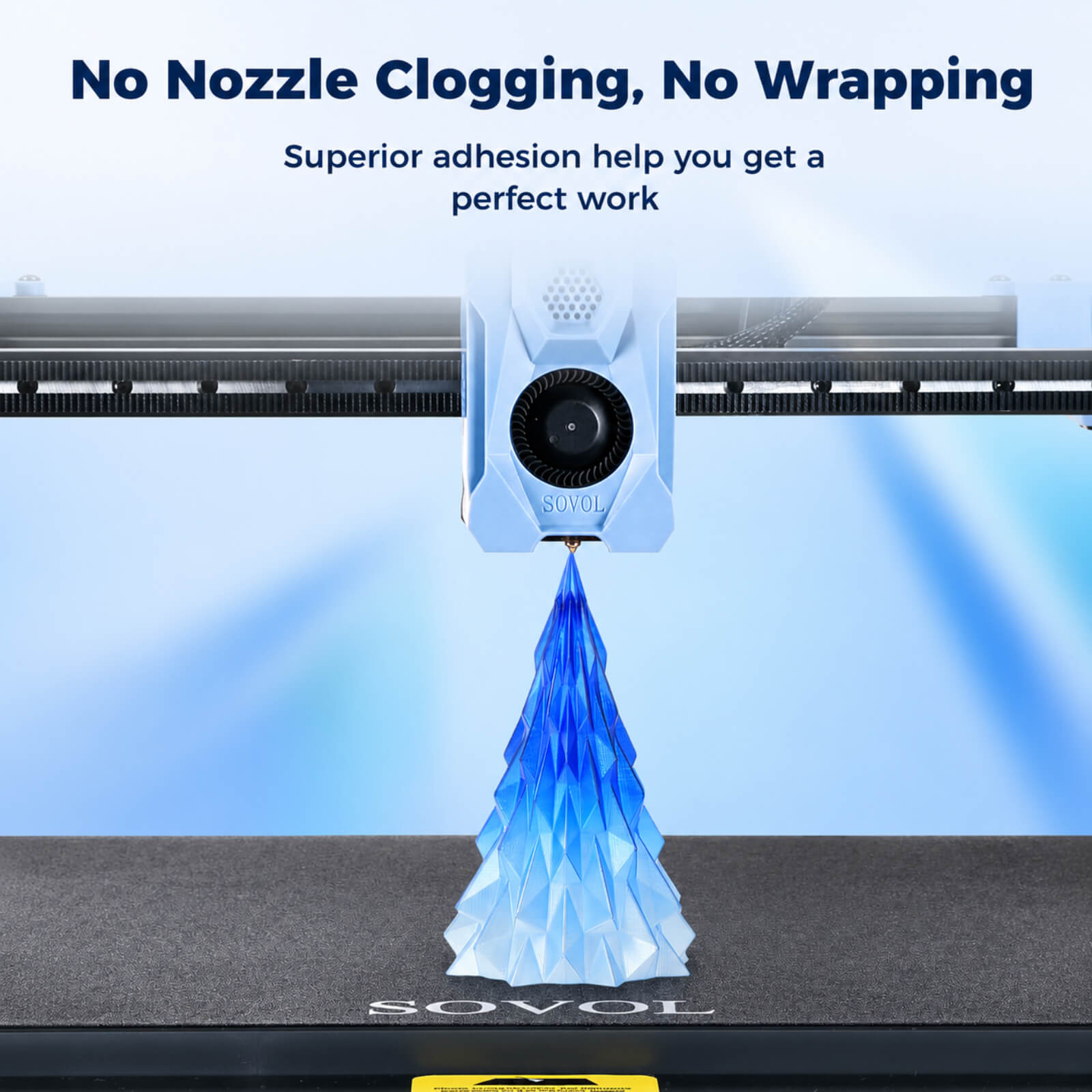 Sovol PETG 3D Filaments Gradient Blue