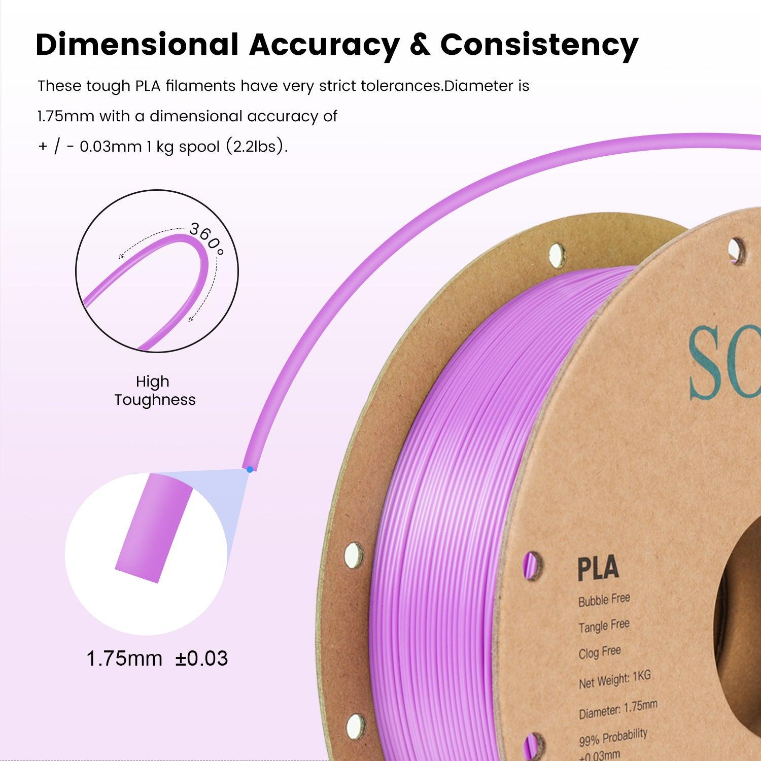 Sovol Purple PLA Filament