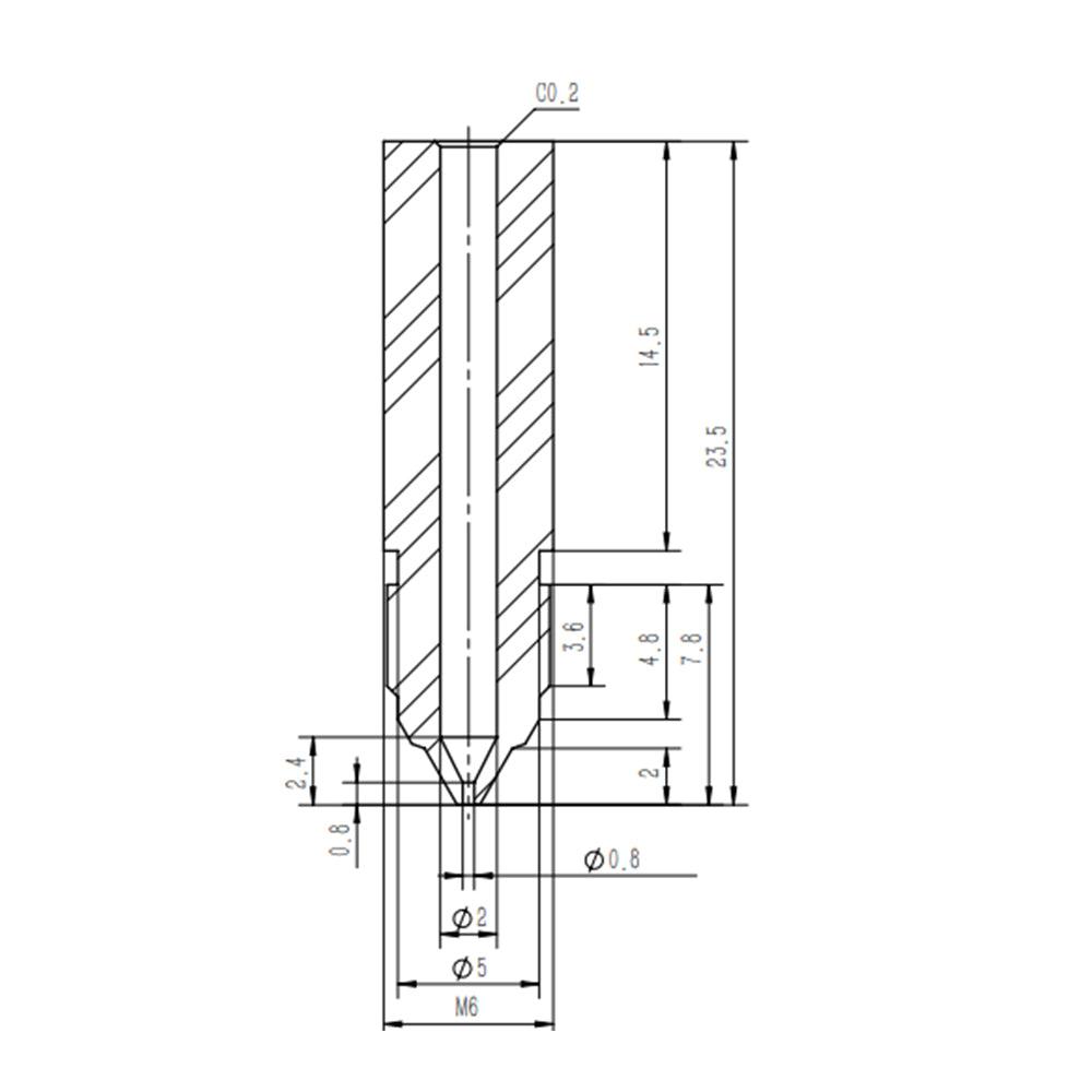 Sovol SV07 Plus Hardened Tool Steel High Flow Nozzles