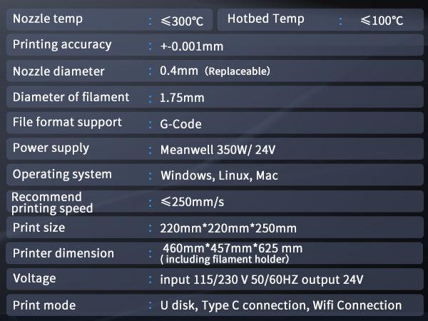 Sovol SV07 Klipper 3D Printer, Fast 3D Printer, Sovol 3D Printer