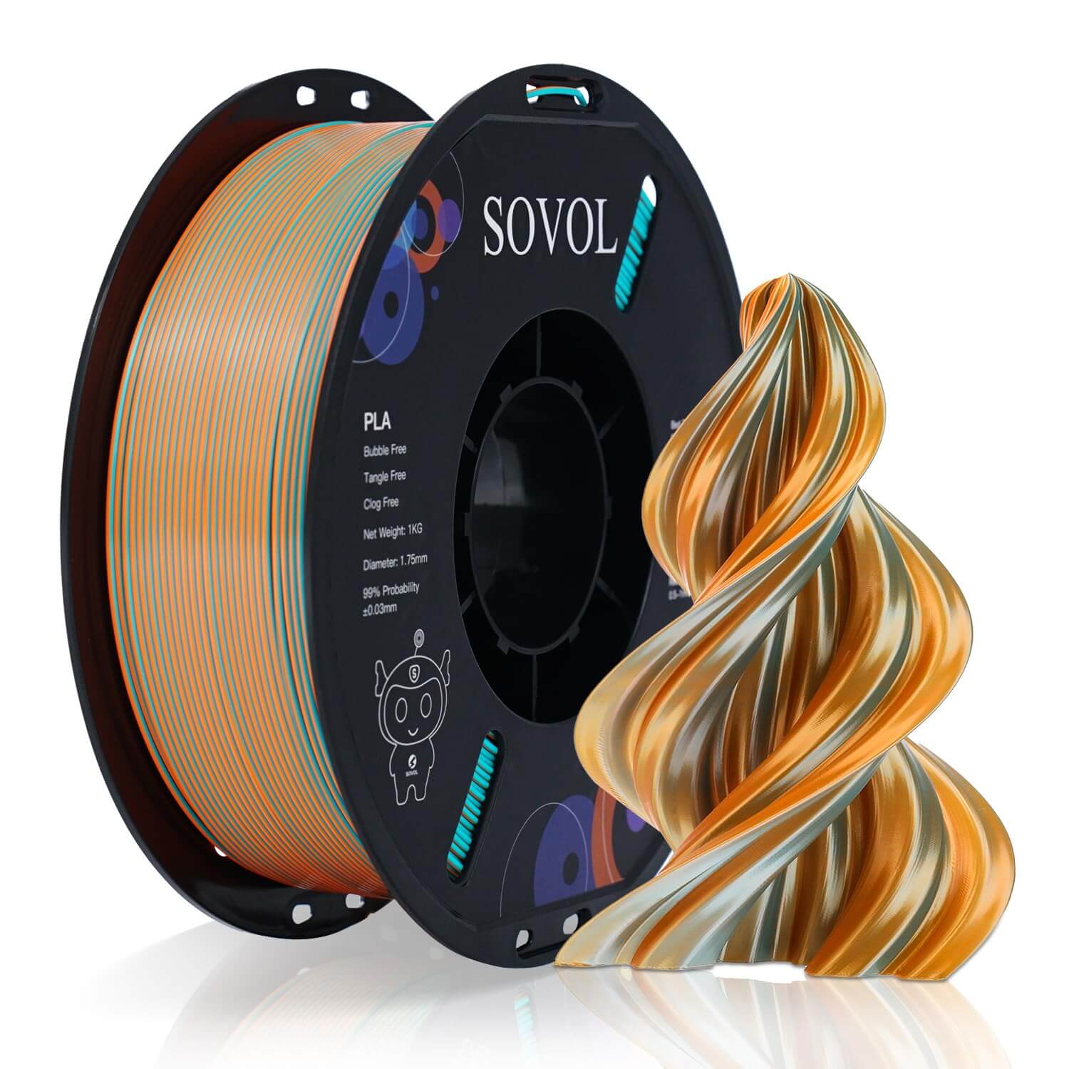 Sovol Silk PLA 3D Filament 1KG