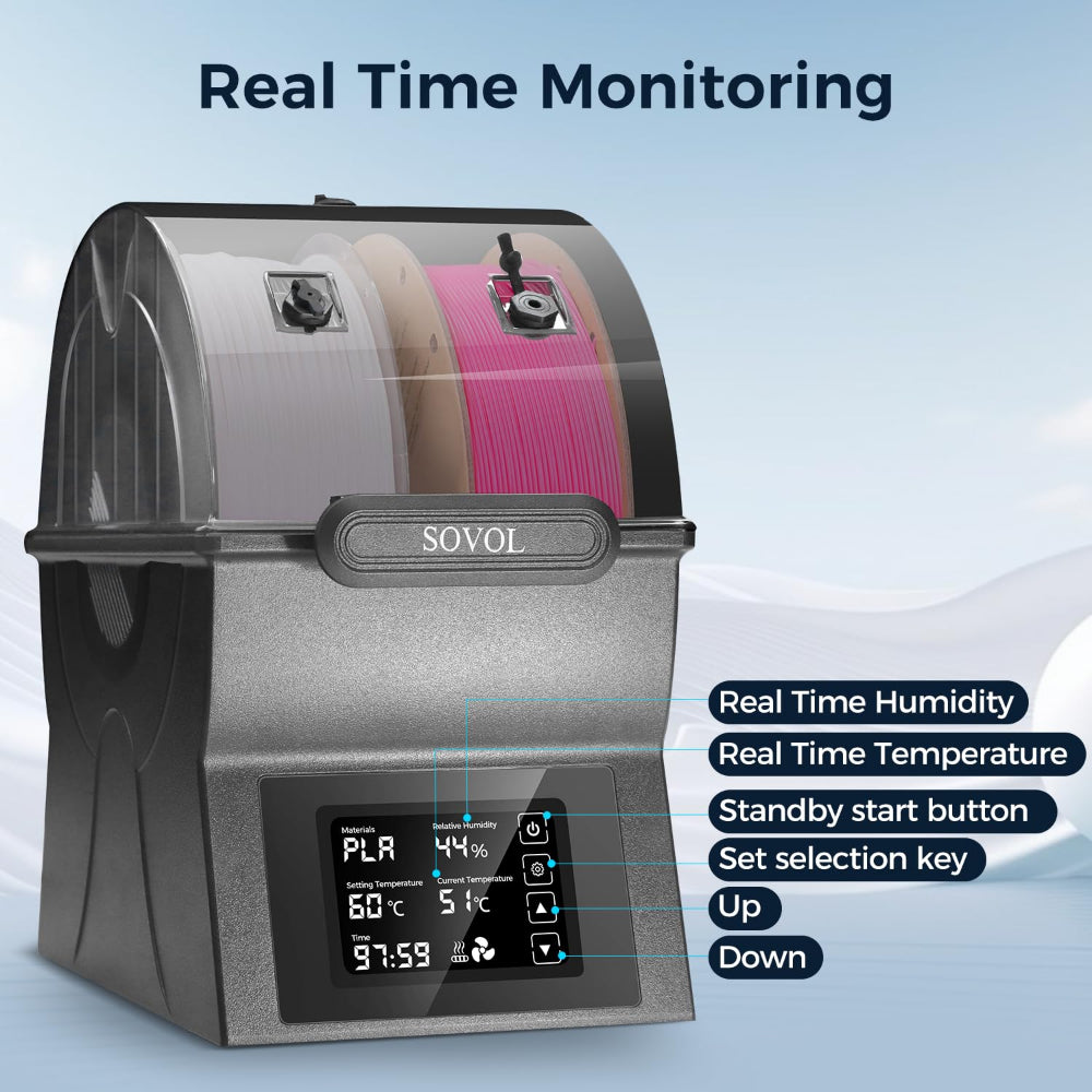 Sovol SH02 Filament Smart Temperature Control Dryer Box