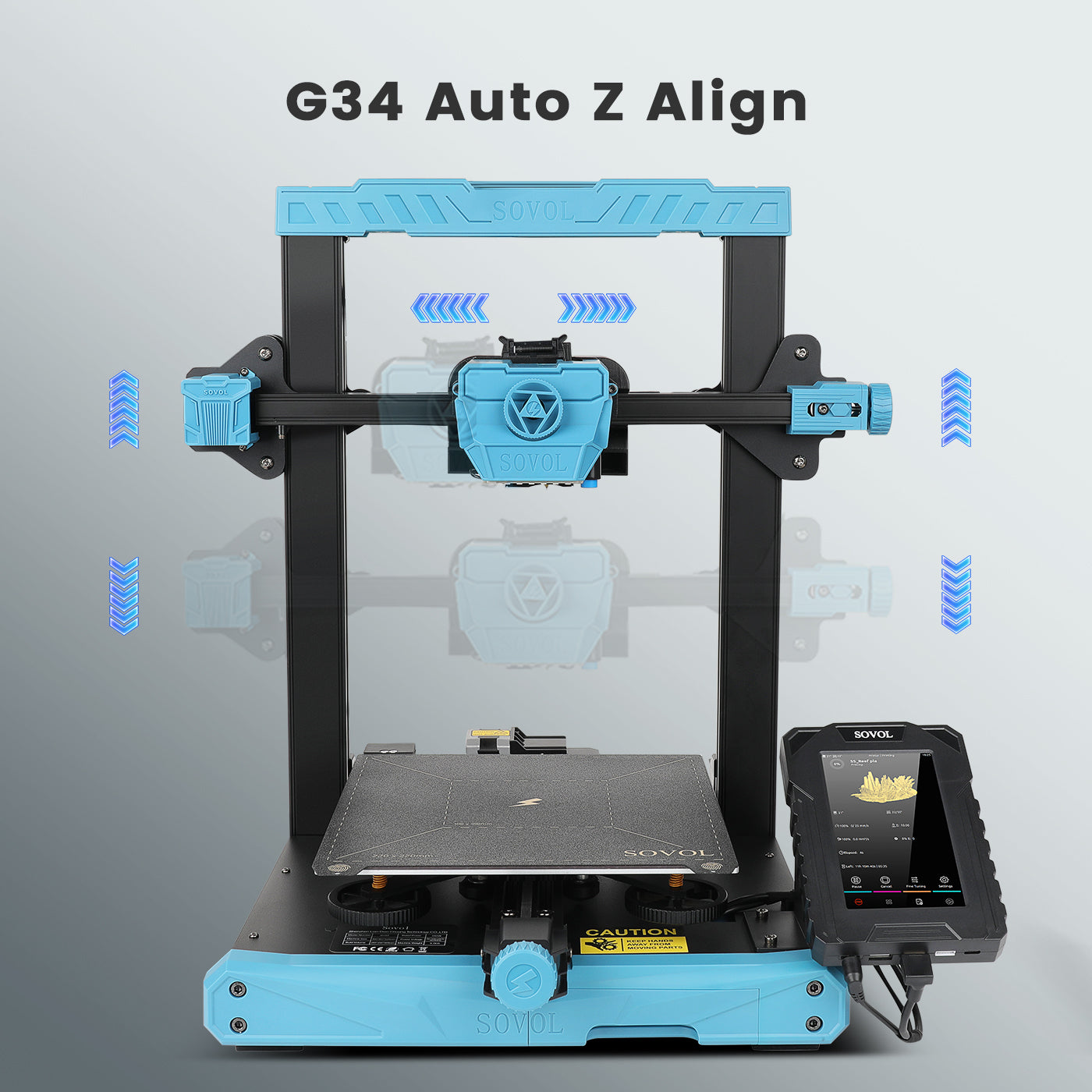 Sovol SV07 Klipper 3D Printer, Fast 3D Printer, Sovol 3D Printer