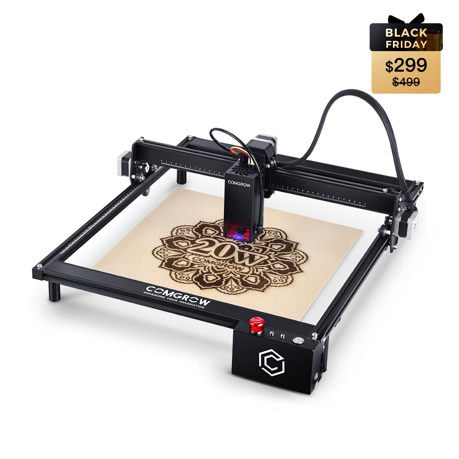 Comgrow Z1 PRO 20W Laser Engraver