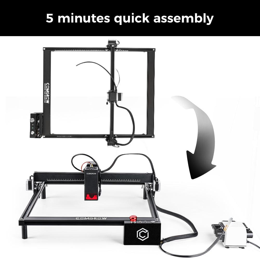 Quick to assemble and easy to use laser engraver-Sovol