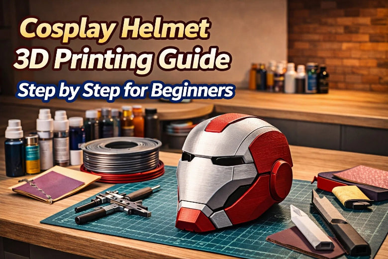Cosplay Helmet 3D Printing Guide Step by Step for Beginners