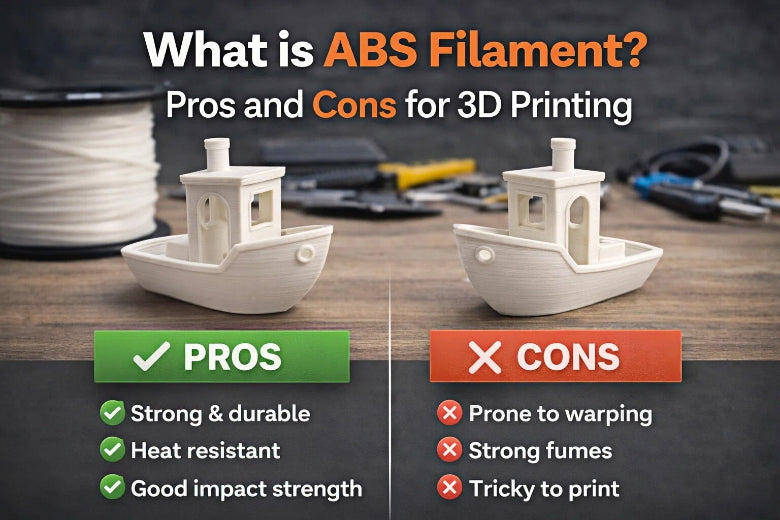 What is ABS filament Pros and Cons for 3D Printing