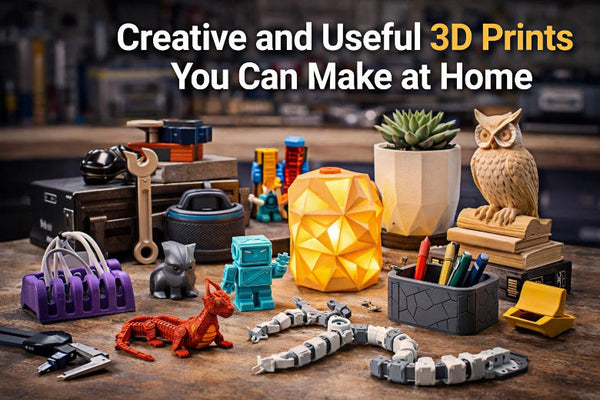 Creative and Useful 3D Prints You Can Make at Home