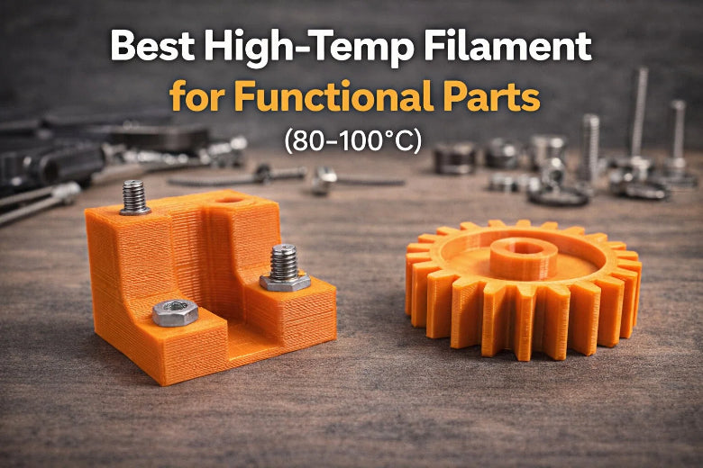 Best High-Temp Filament for Functional Parts (80–100°C)