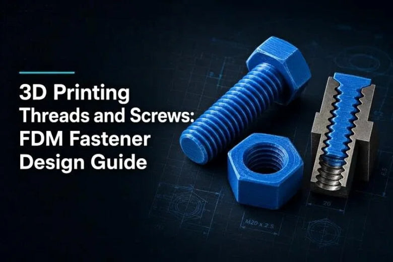 3D Printing Threads and Screws: How to Design Reliable FDM Fasteners