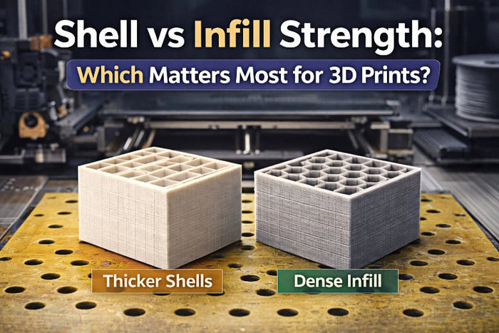Shell vs Infill Strength Which Matters Most for 3D Print?