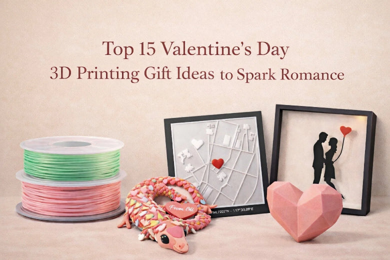Top 15 Valentine’s Day 3D Printing Gift Ideas to Spark Romance