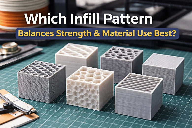 Which Infill Pattern Balances Strength and Material Use Best