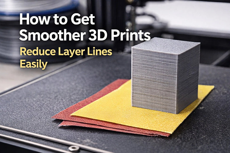 Beginner-Friendly Ways to Smooth 3D Prints and Reduce Layer Lines